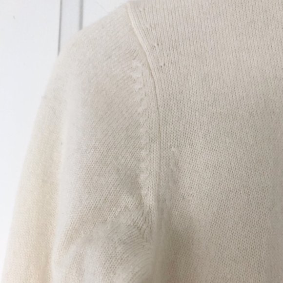 Everlane The Cashmere Wrap Sweater in Bone size XS - Picture 5 of 8